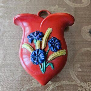 Artisian Floral Wall Pocket